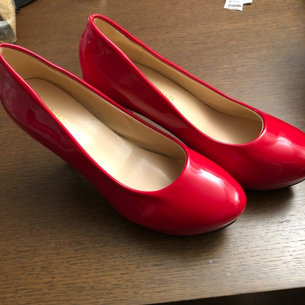Red Heels 4 inches stilettos sexy